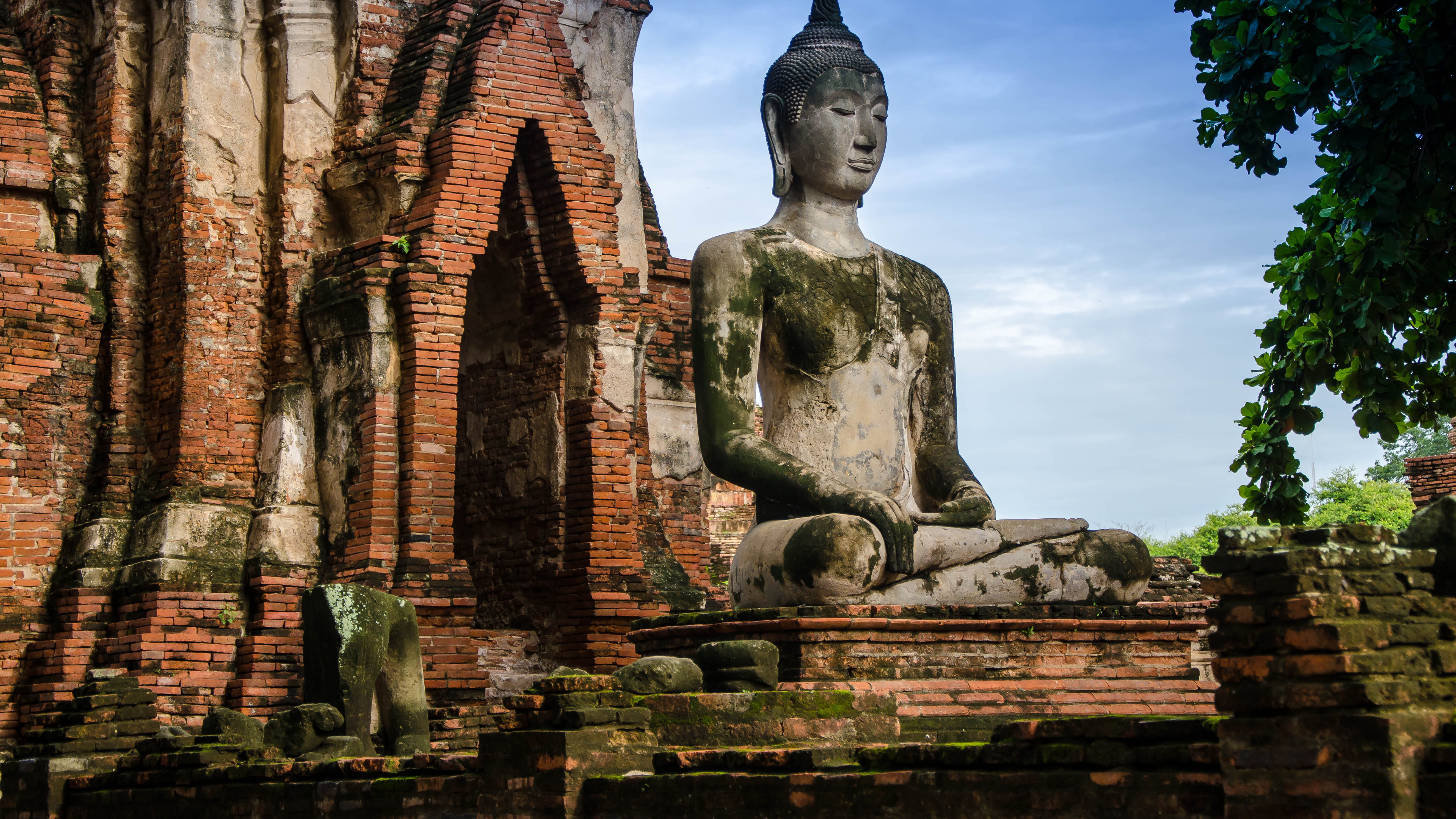 Buddha Statue at Sunrise